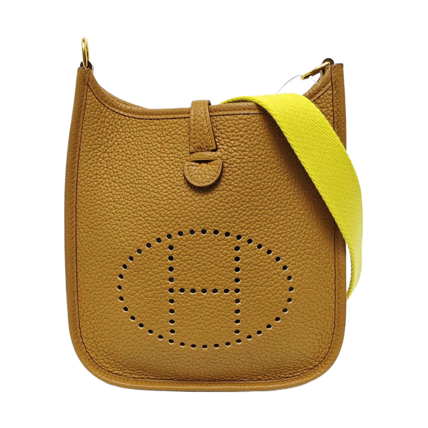 Authenticated pre-owned  Evelyne Clemence Beige - Shoulder Bag at Looply