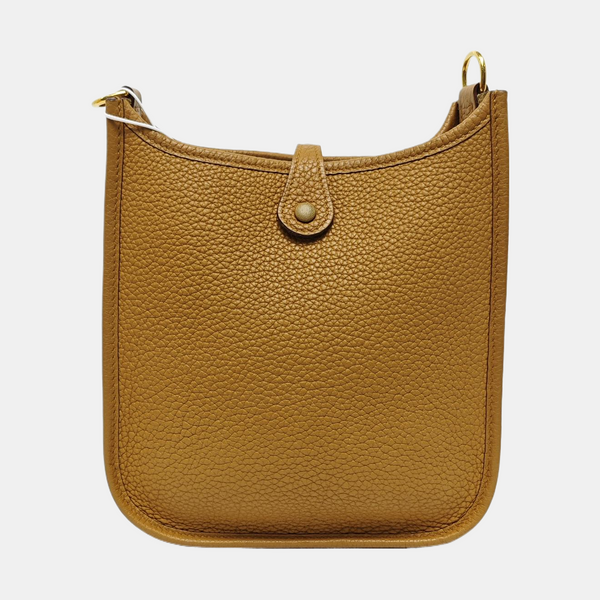 Authenticated pre-owned  Evelyne Clemence Beige - Shoulder Bag at Looply