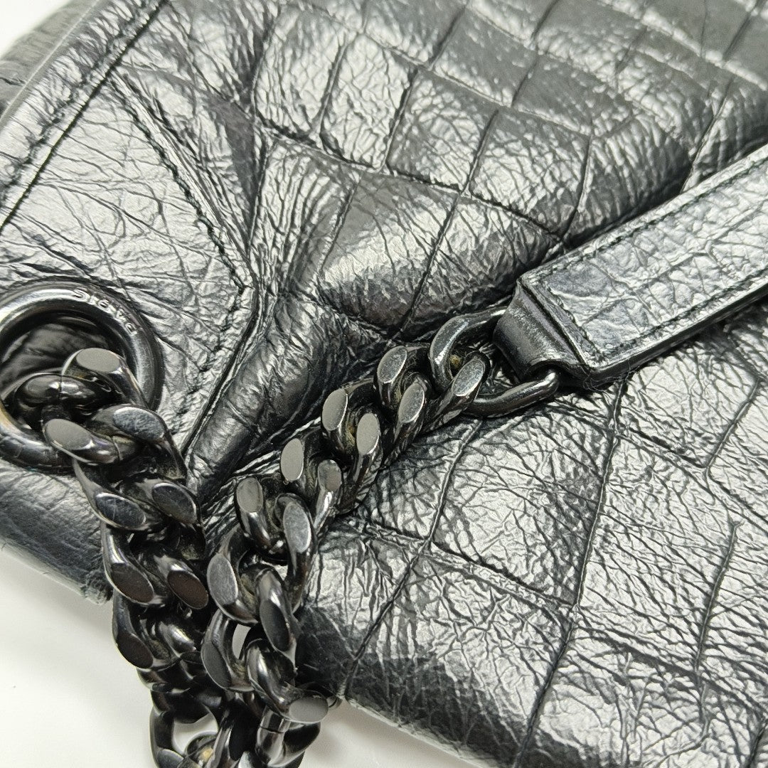 NIKI Medium Calfskin Black