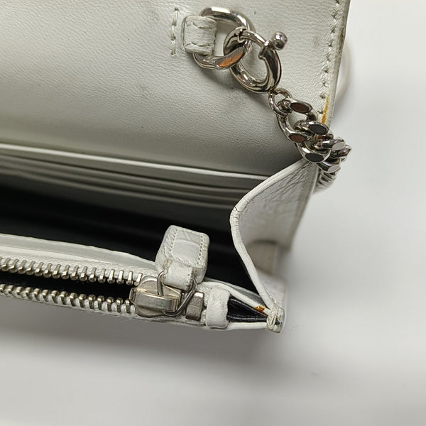 KATE WOC Calfskin White