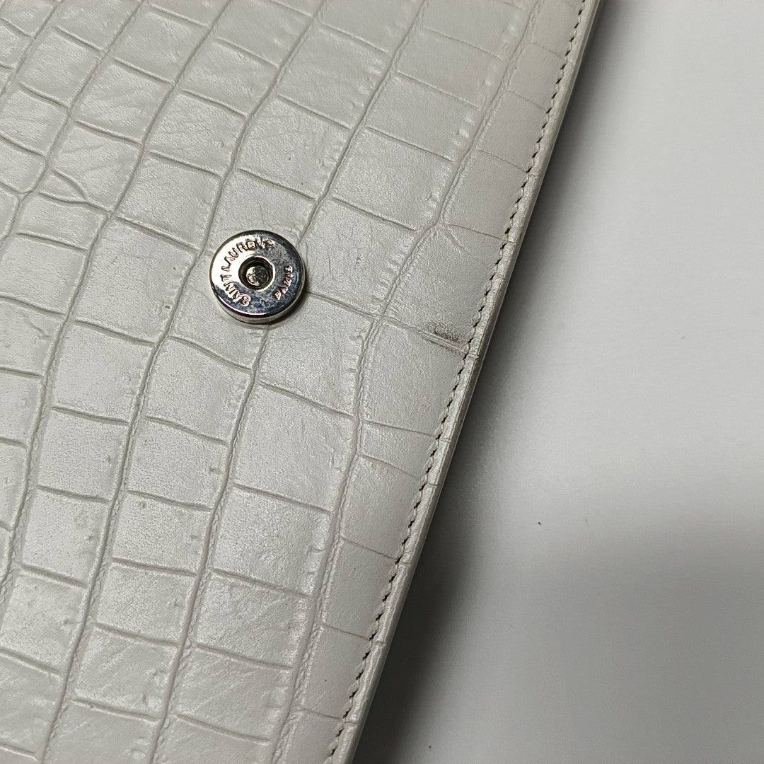 KATE WOC Calfskin White