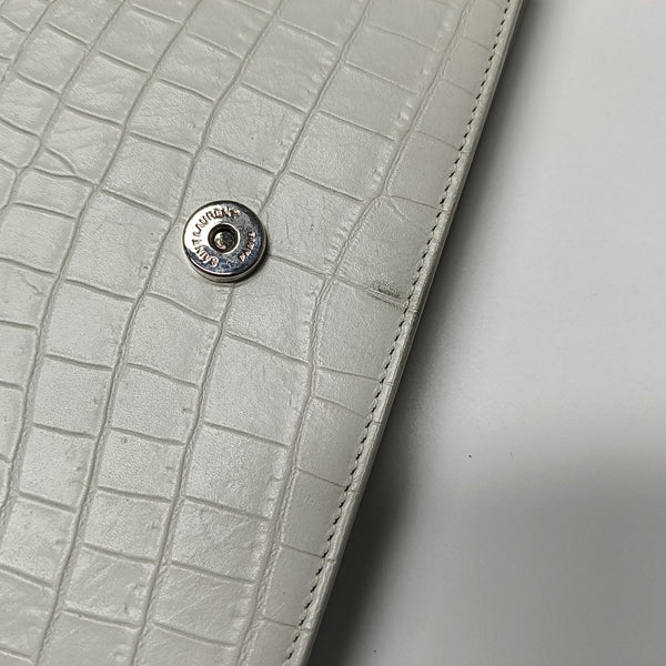 KATE WOC Calfskin White