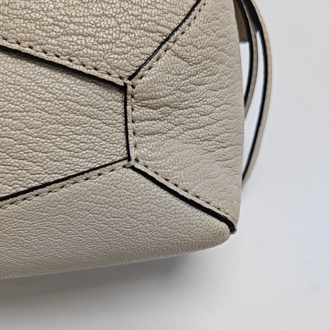 Puzzle Mini Lambskin Beige