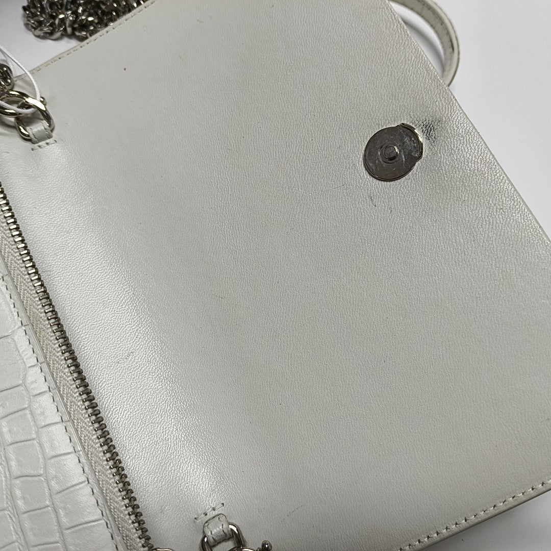 KATE WOC Calfskin White