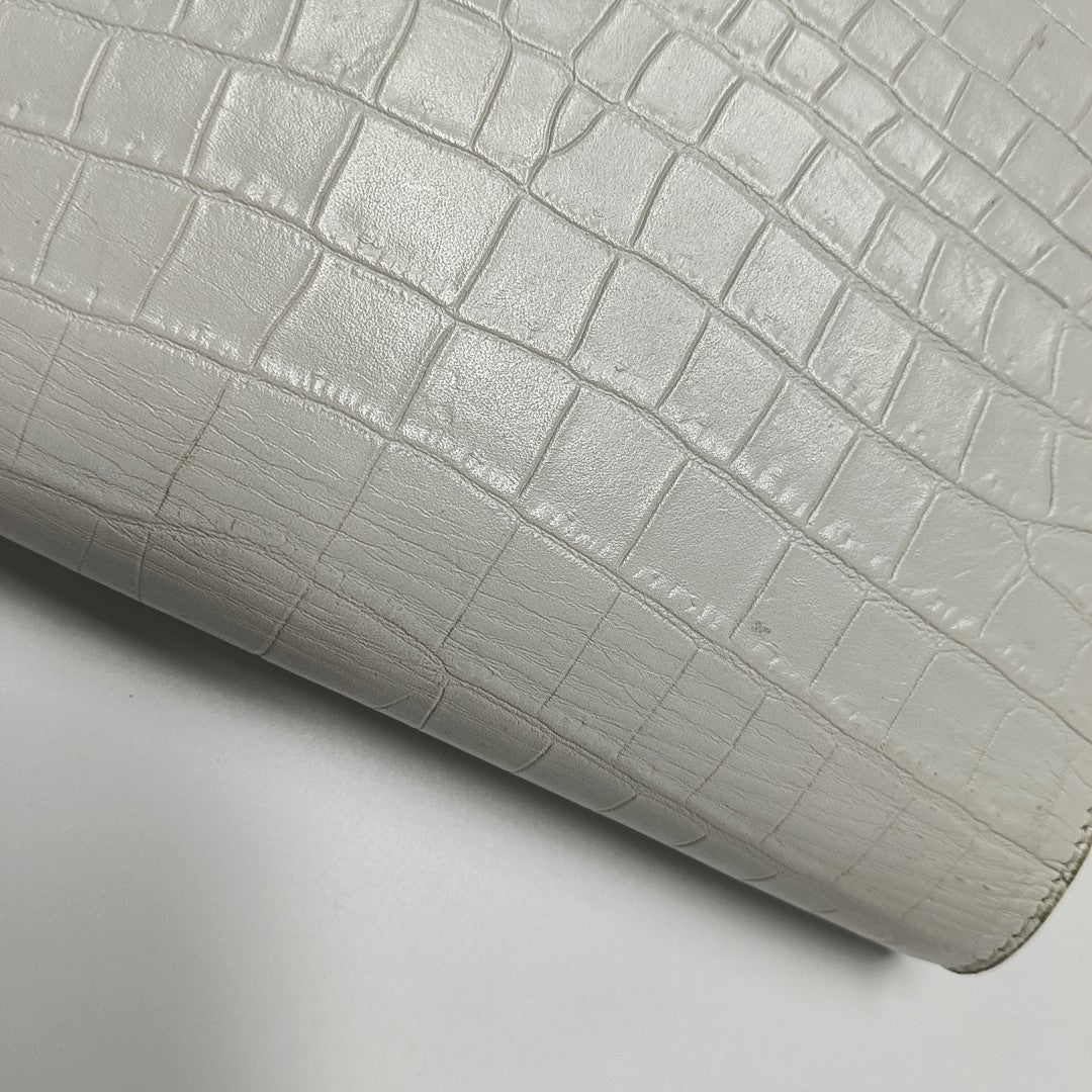 KATE WOC Calfskin White