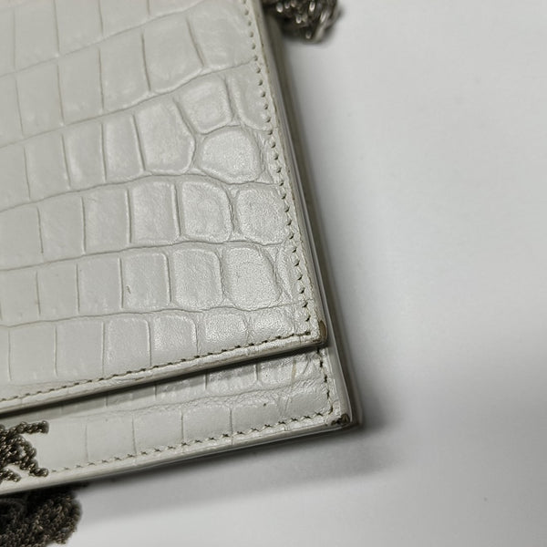 KATE WOC Calfskin White
