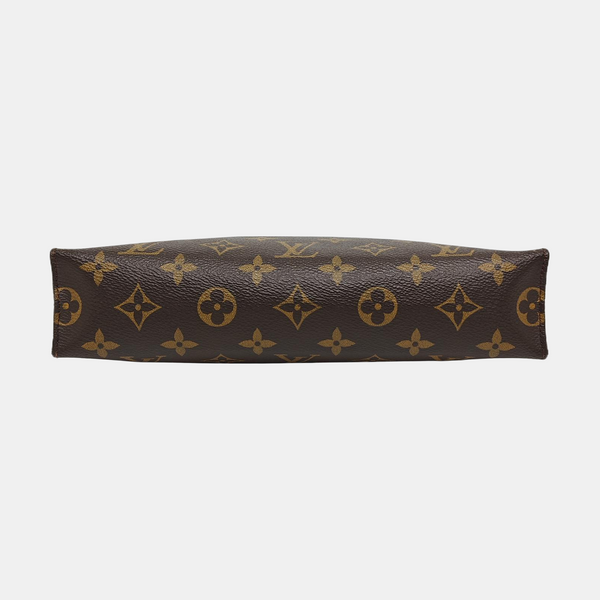 TOILET POCKET 26 Monogram Coated Canvas Brown