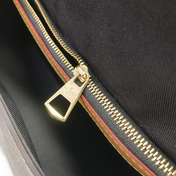 DIANE Monogram Coated Canvas Brown