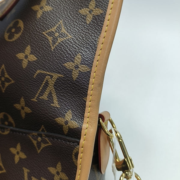 DIANE Monogram Coated Canvas Brown