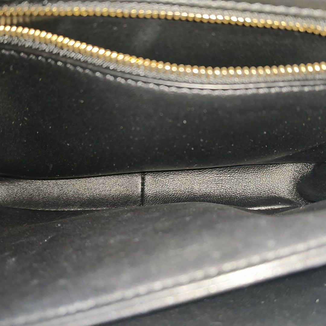 TRIOMPHE Small Calfskin Black