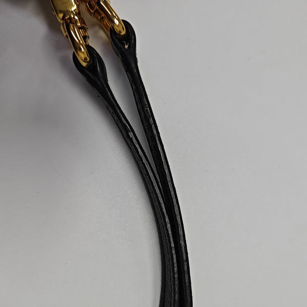 Matelassé Lambskin Black