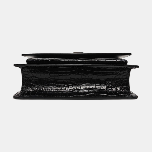 SUNSET Mini Calfskin Black