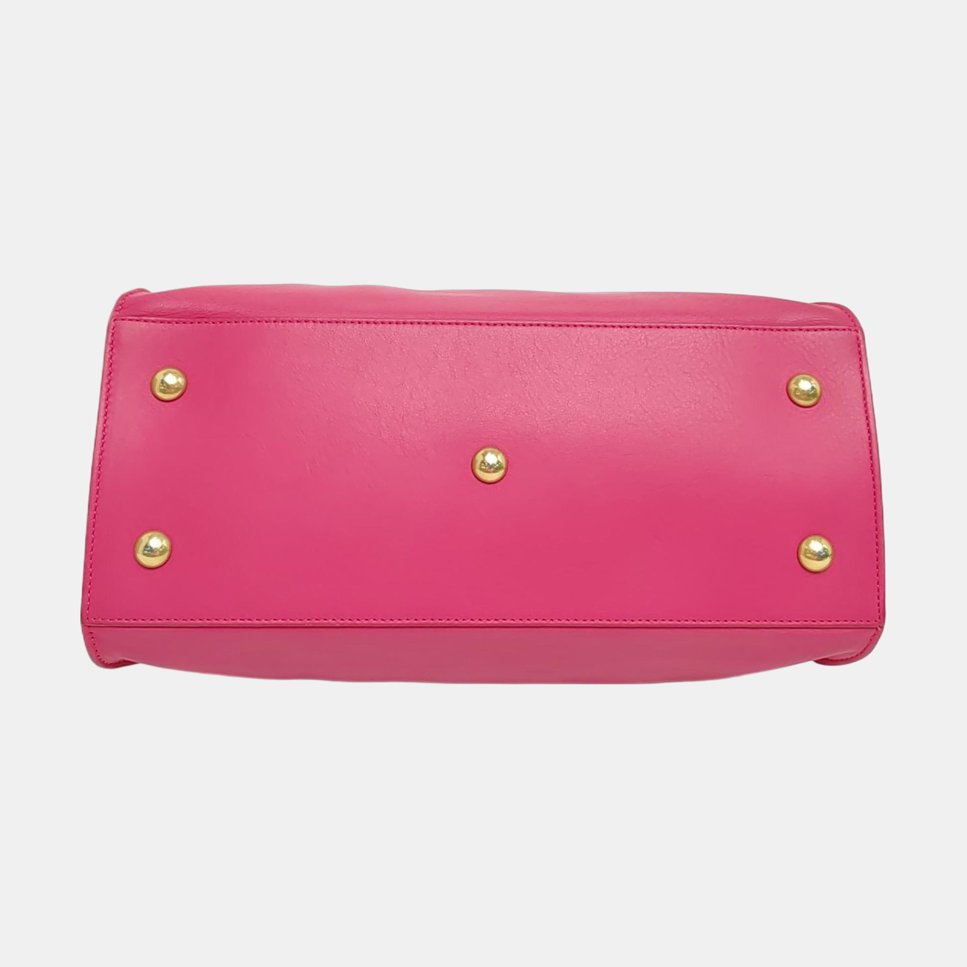 Authenticated pre-owned  Chyc Y Ligne Small Calfskin Pink - Shoulder Bag at Looply