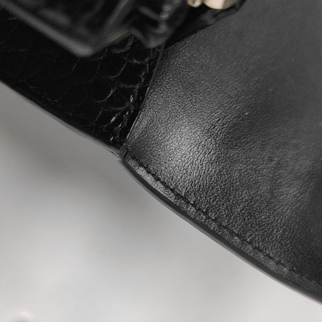 SUNSET Mini Calfskin Black