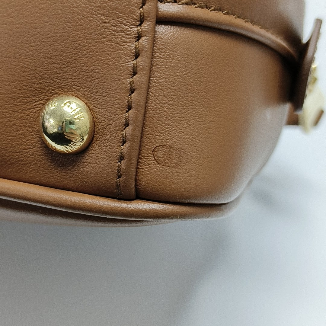 Arcadie Small Calfskin Brown