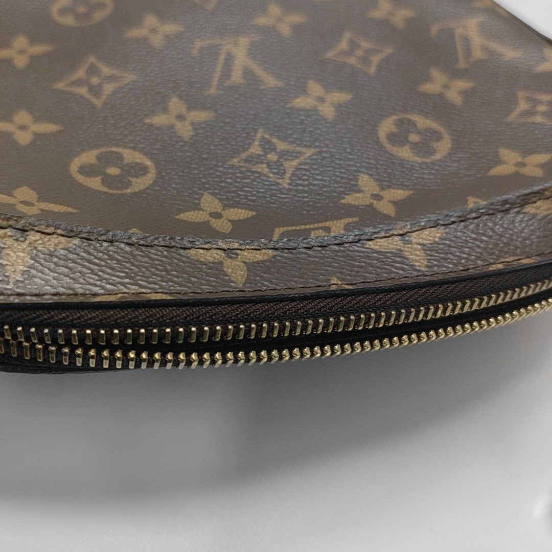 SOFT TRUNK Monogram Coated Canvas Brown