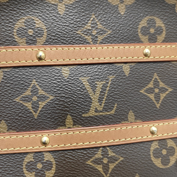 SOFT TRUNK Monogram Coated Canvas Brown