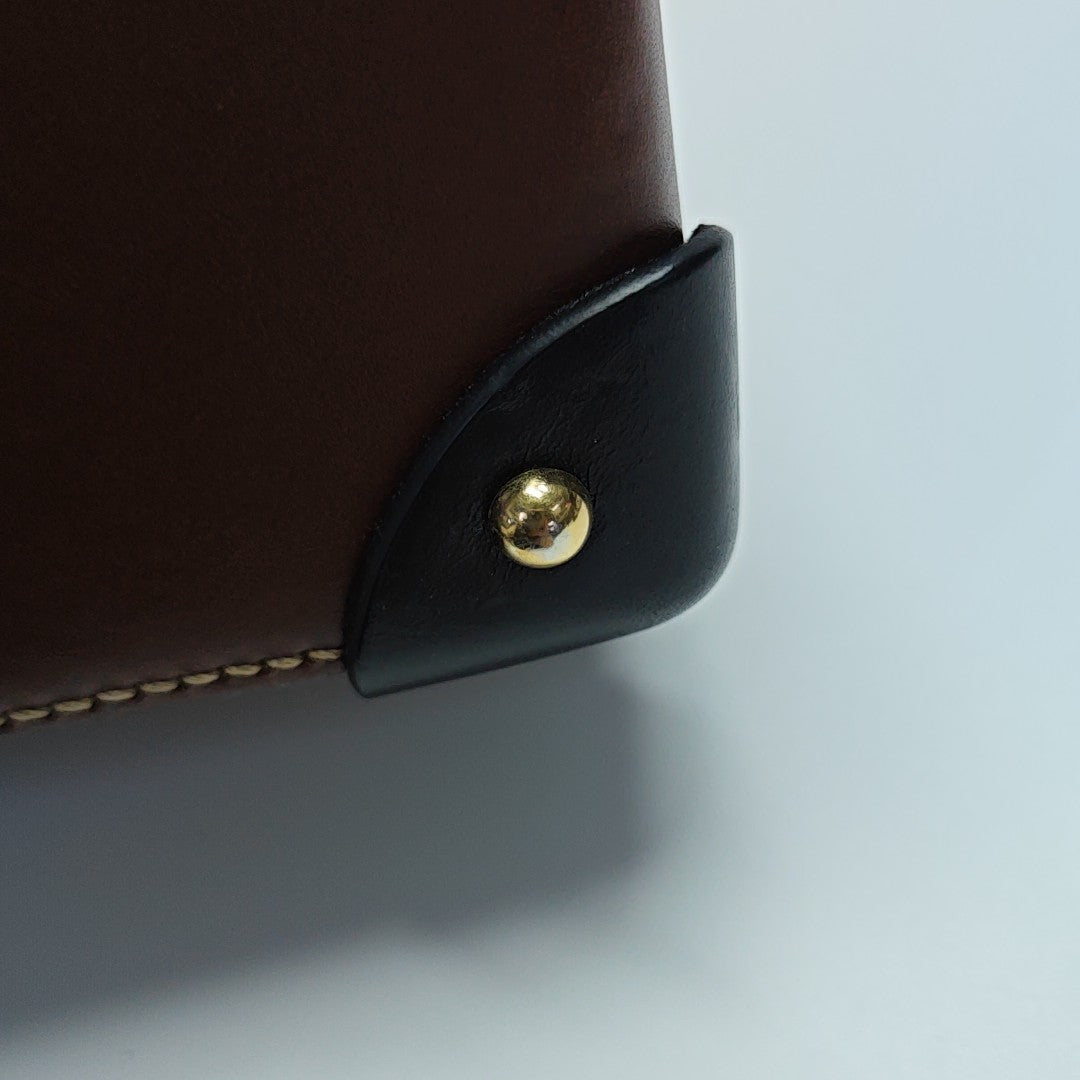 Padlock Small Monogram Coated Canvas Beige