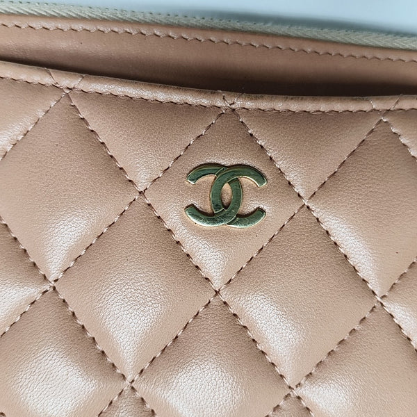 Quilted Lambskin Pink