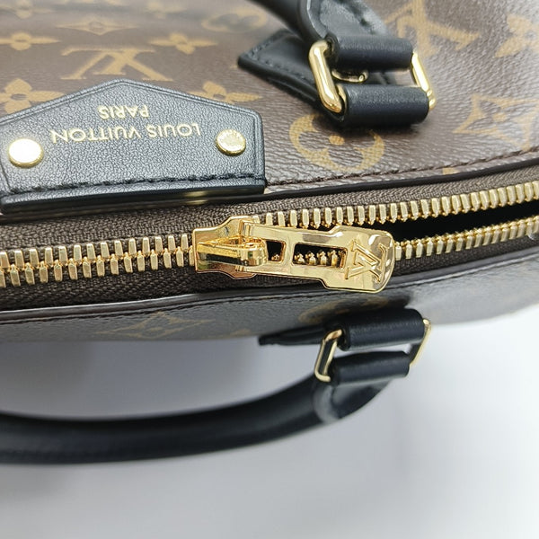 SPEEDY 25 Monogram Coated Canvas Brown