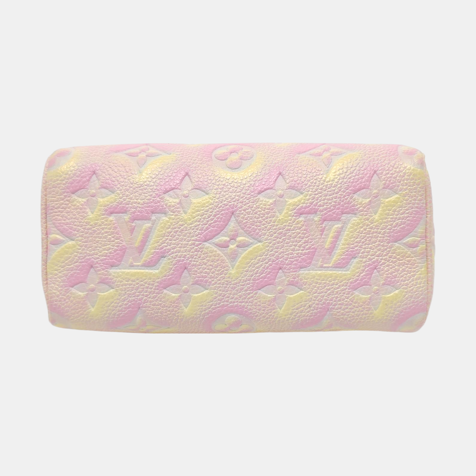 SPEEDY Nano Monogram Calfskin Pink