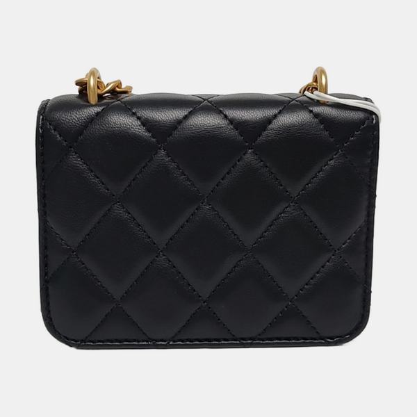 Quilted Lambskin Black