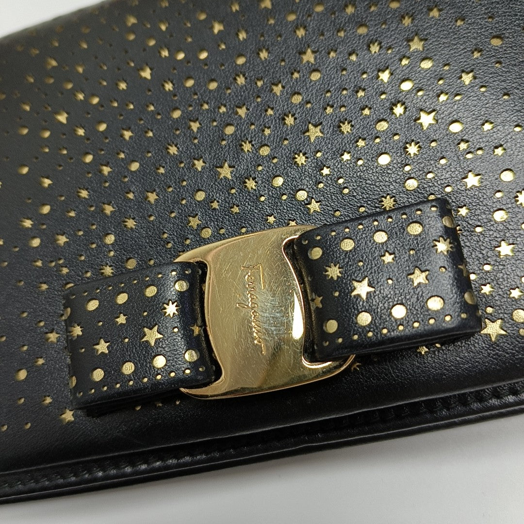 Ginny Calfskin Black