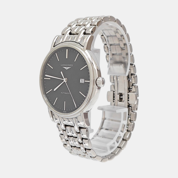 38.5mm Black Automatic Watch