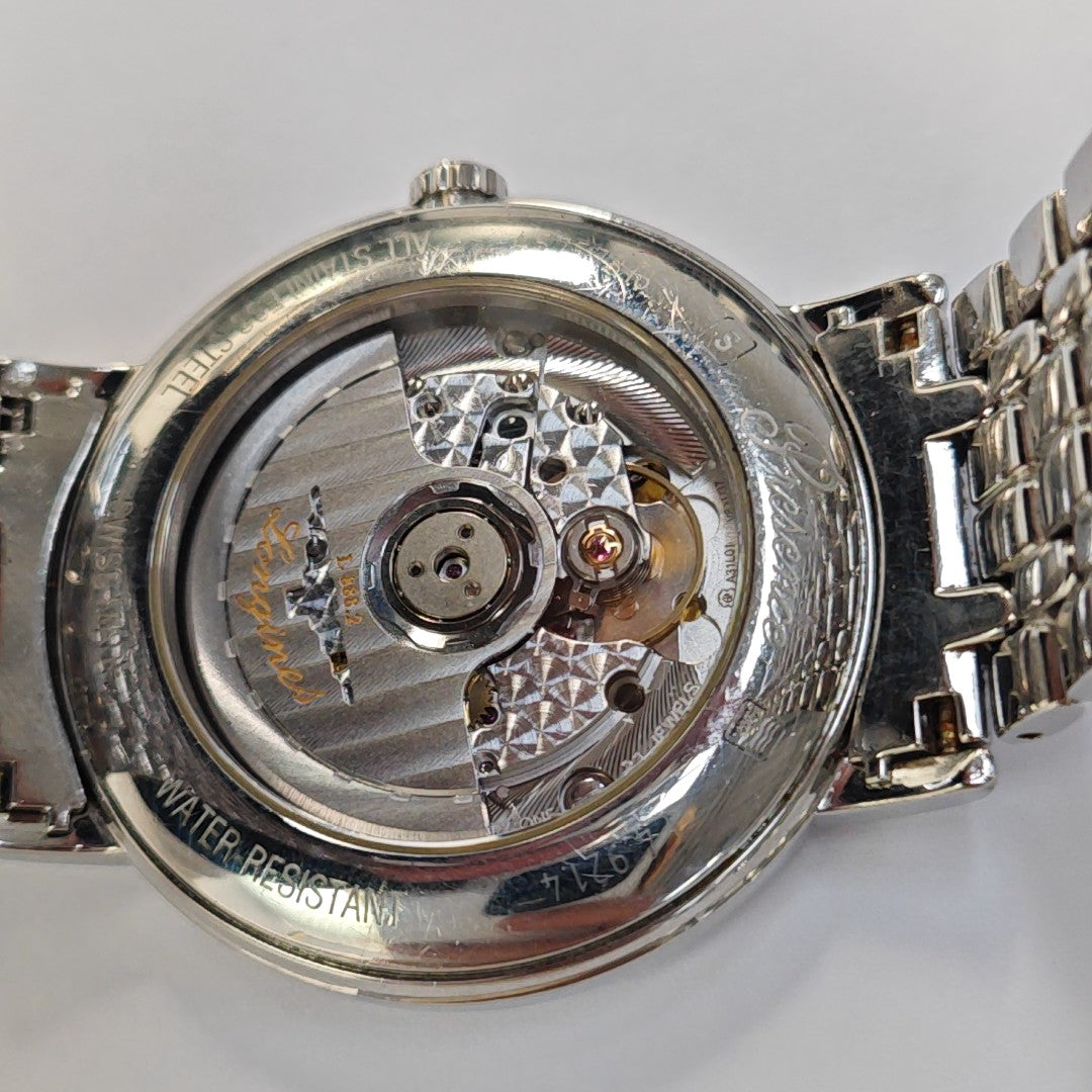 38.5mm Black Automatic Watch