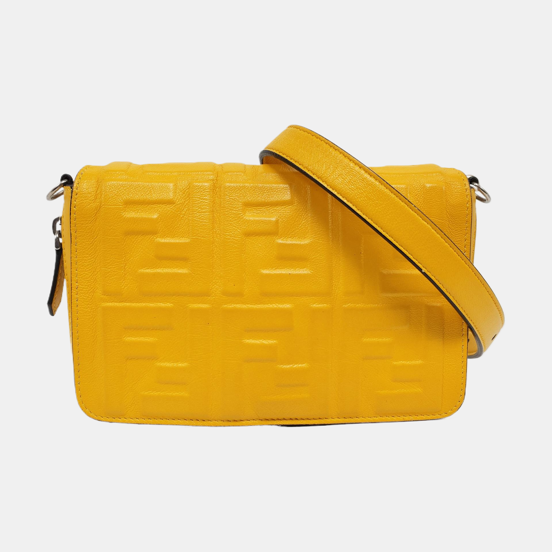 Lambskin Shoulder Bag Yellow