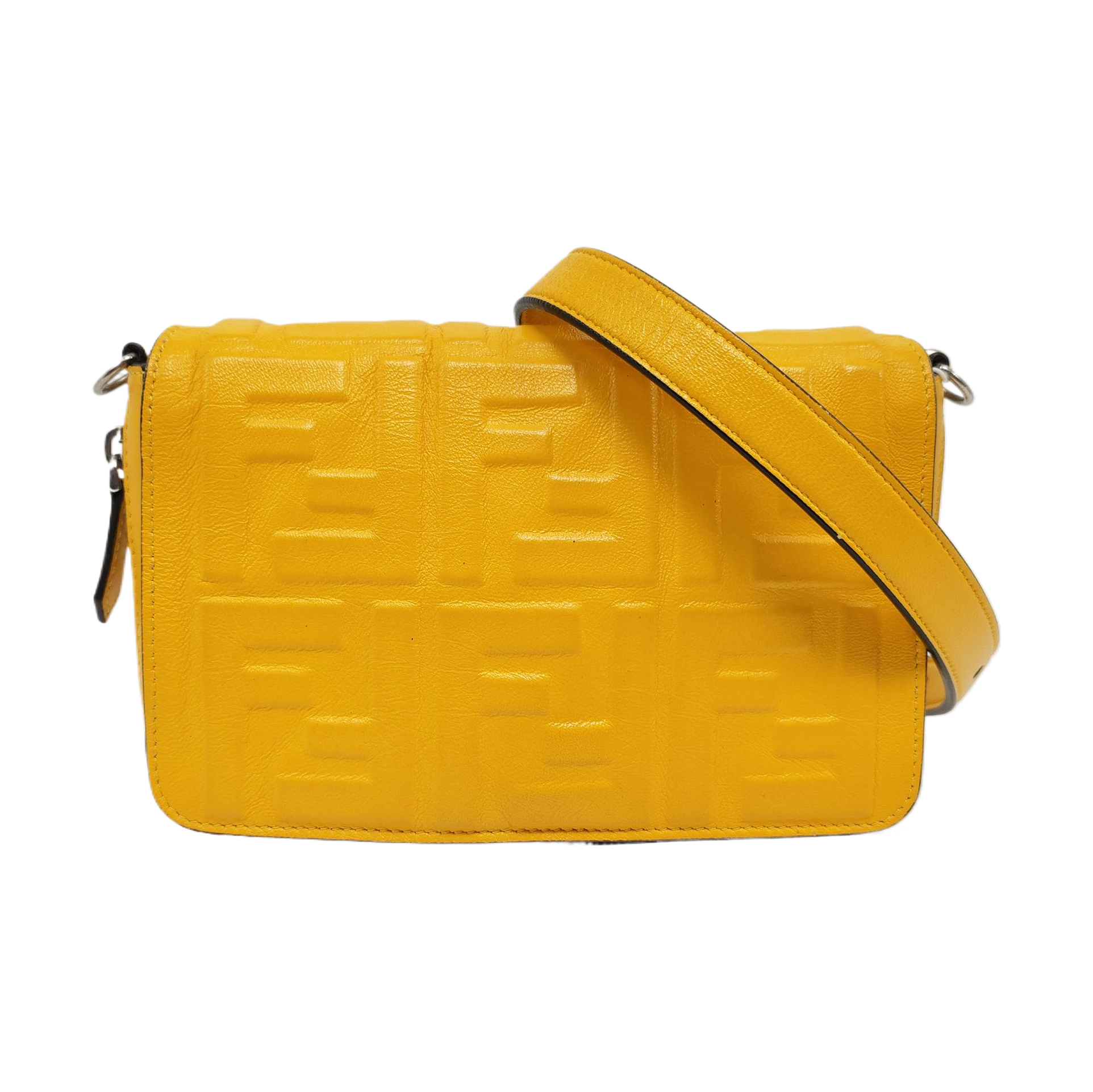 Lambskin Shoulder Bag Yellow