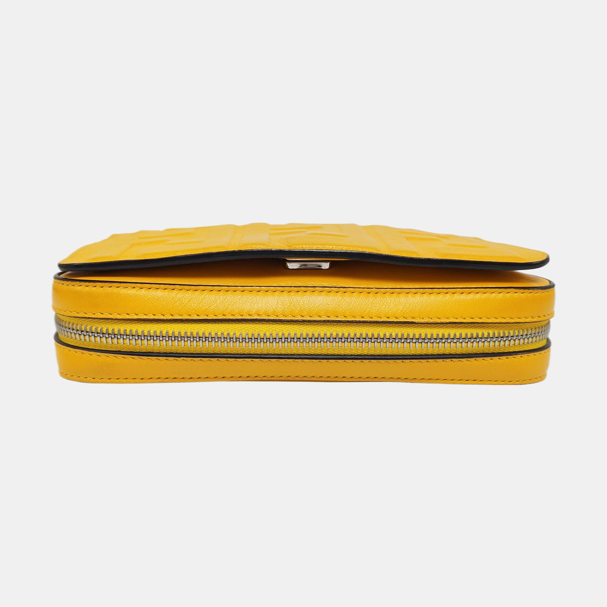 Lambskin Shoulder Bag Yellow
