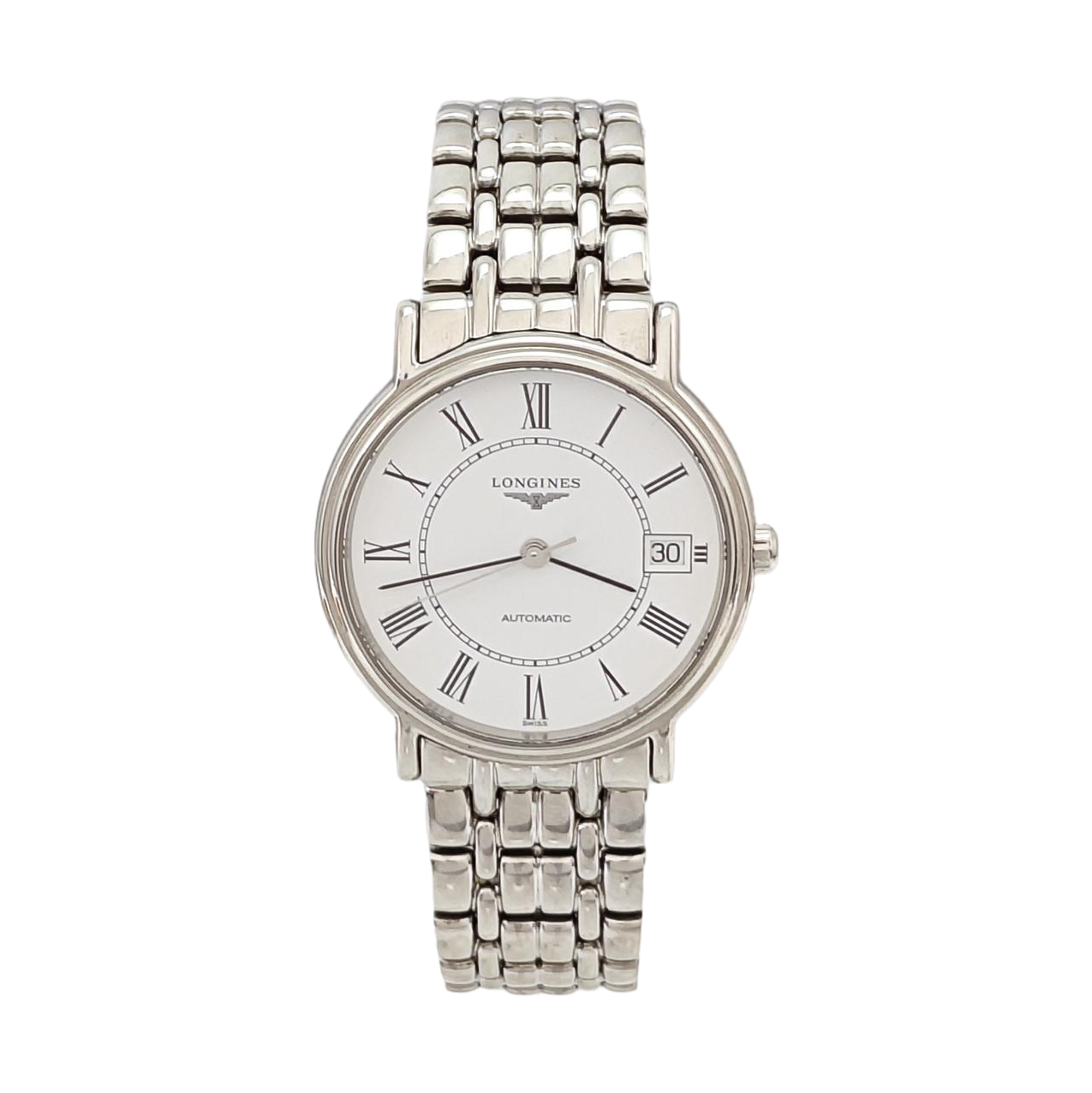 Elegant Collection 34.5mm White Automatic Watch