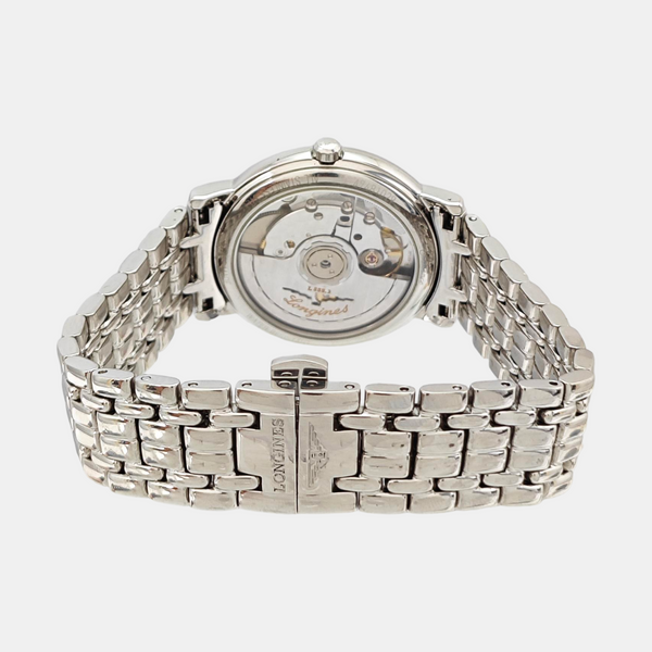 Elegant Collection 34.5mm White Automatic Watch