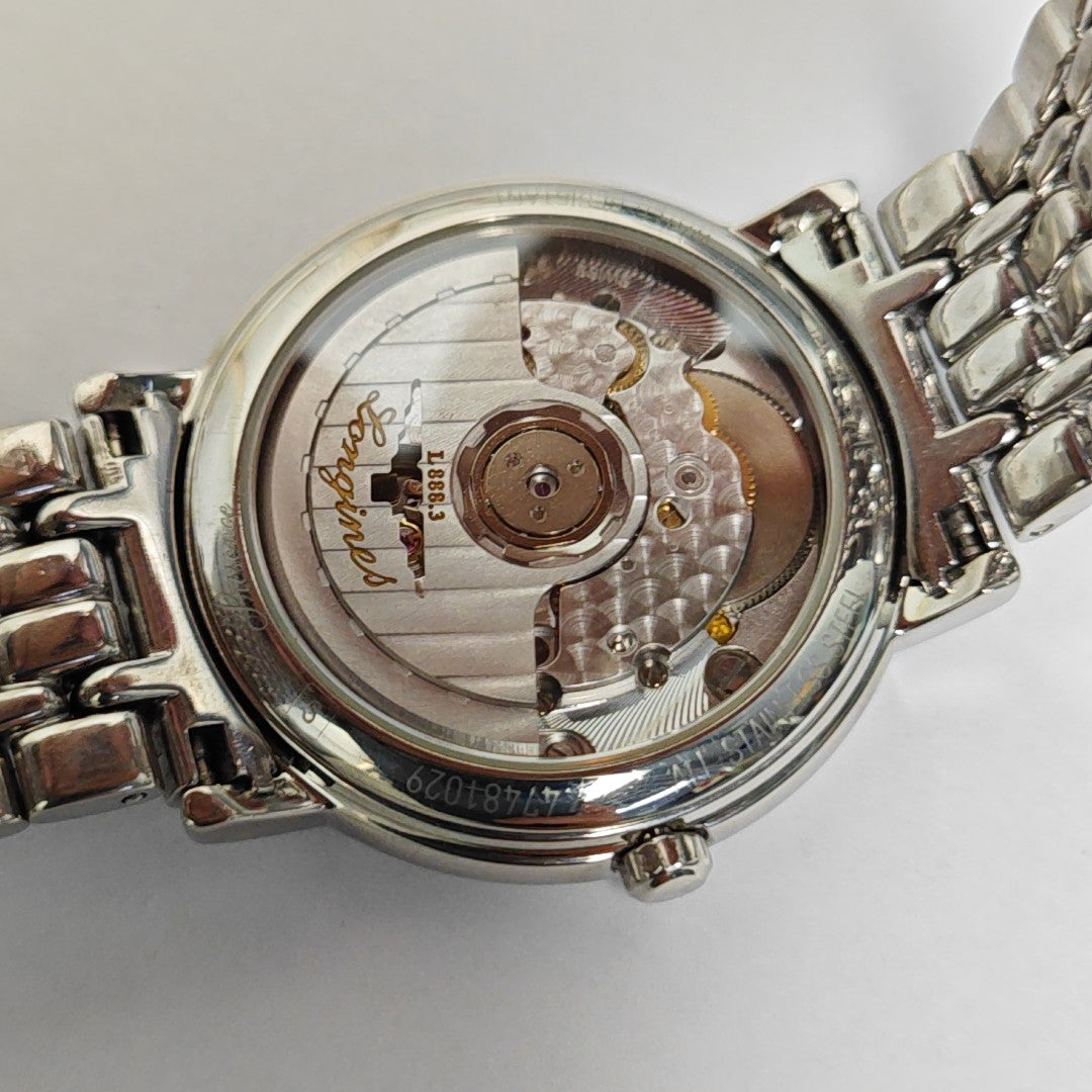 Elegant Collection 34.5mm White Automatic Watch