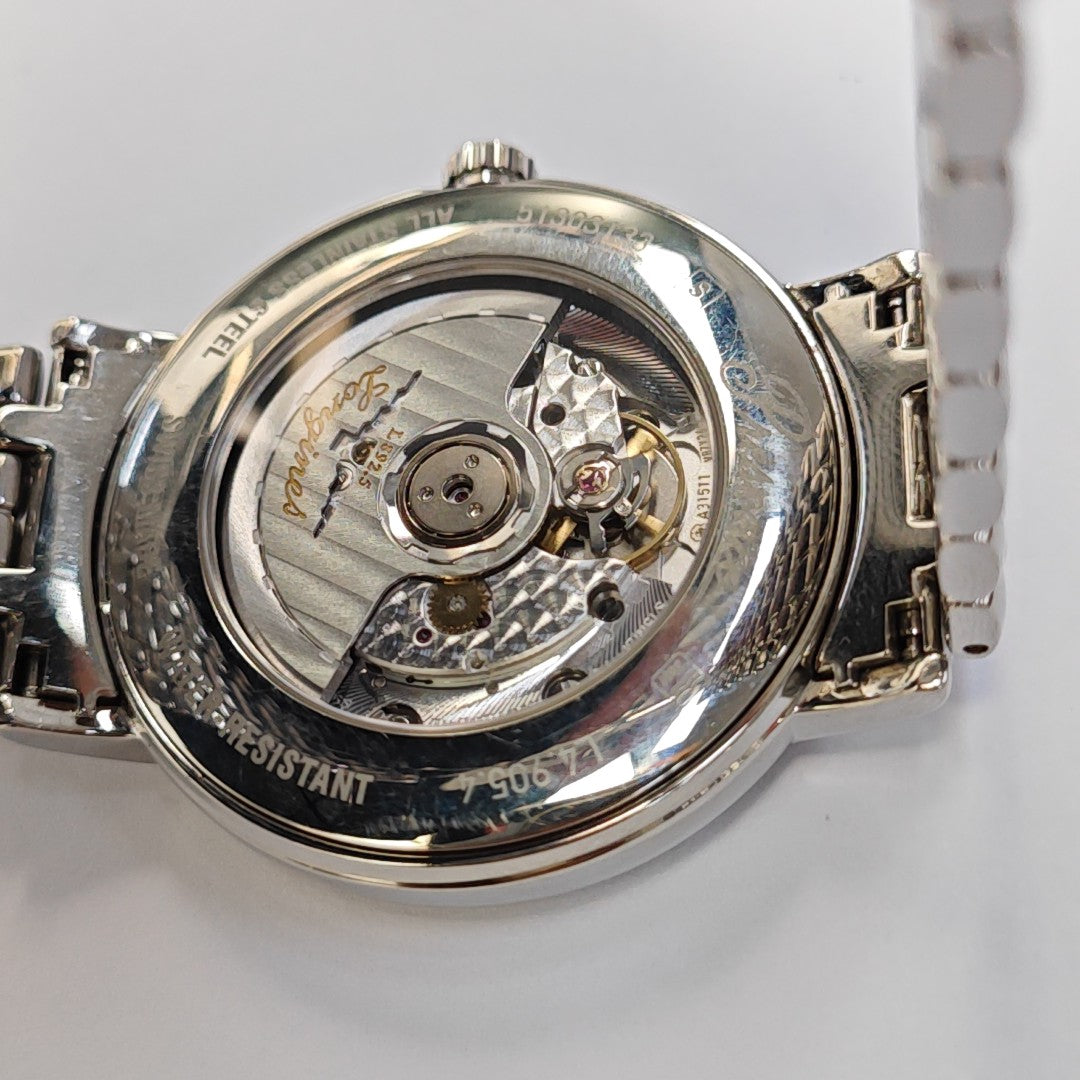 40mm White Automatic Watch