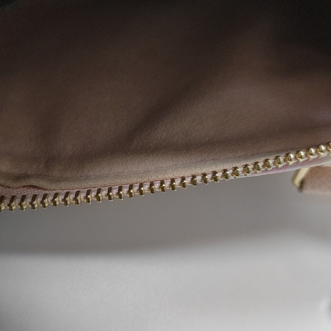 SPEEDY Nano Monogram Calfskin Pink
