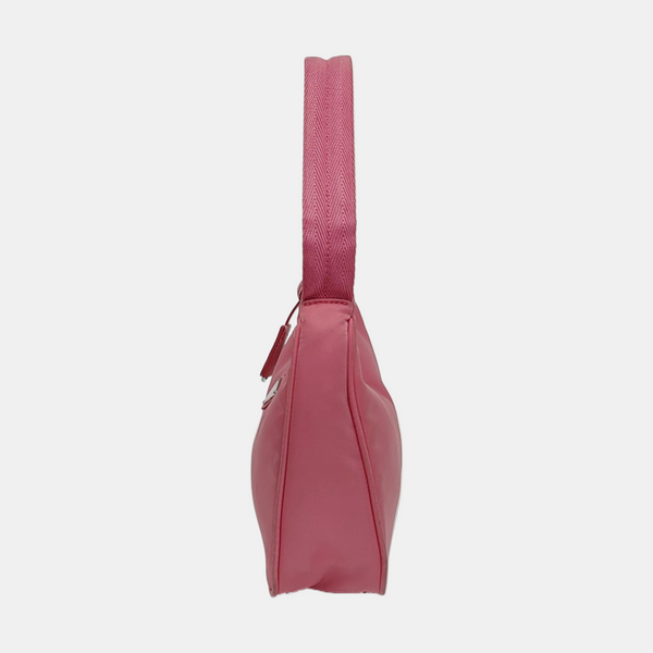 Authenticated pre-owned  Reedition2000 Mini Nylon Pink - Top Handle Bag at Looply