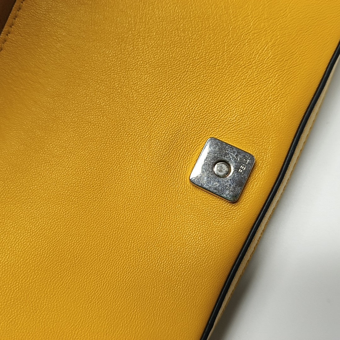 Lambskin Shoulder Bag Yellow