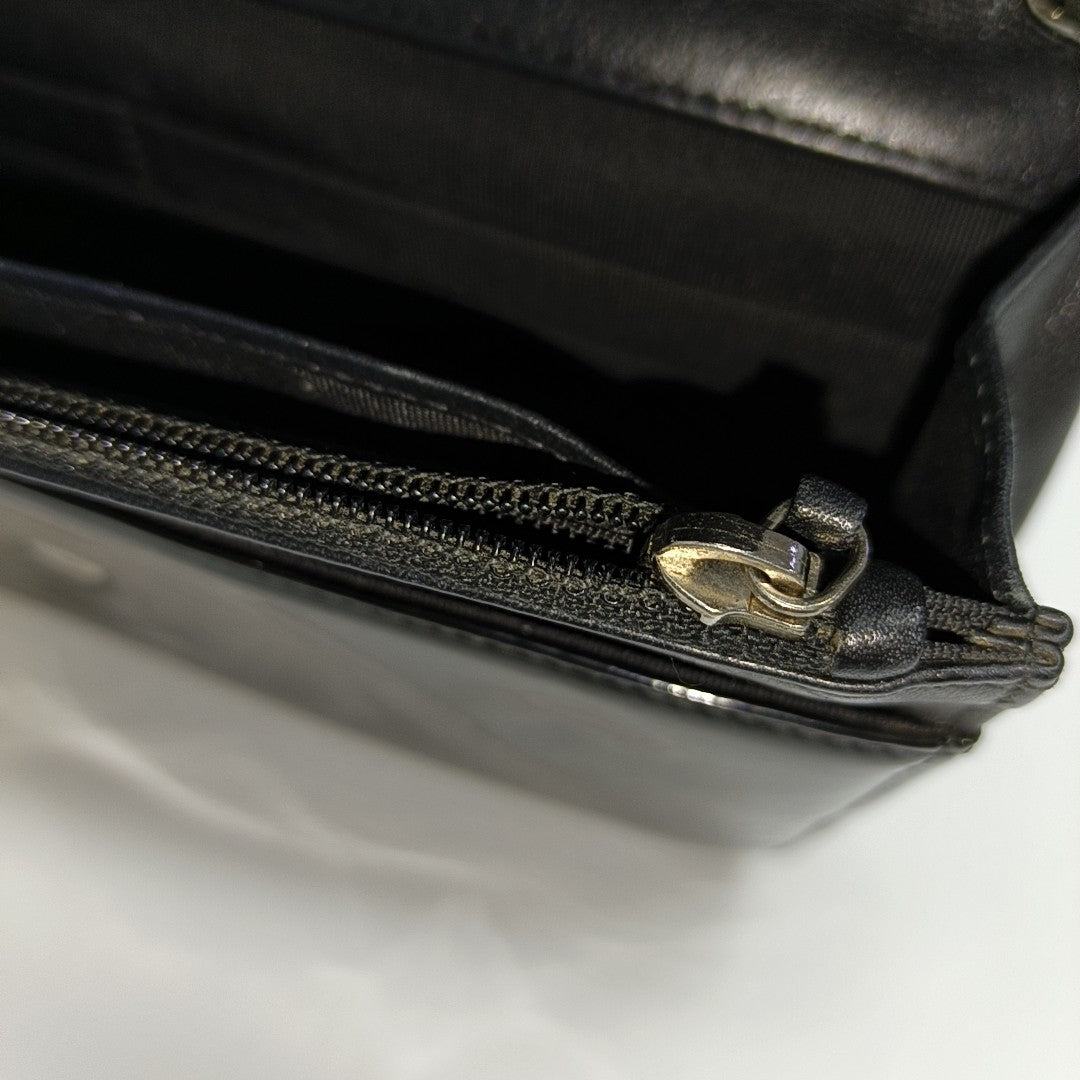 CIRCLED CC WOC Patent Leather Black
