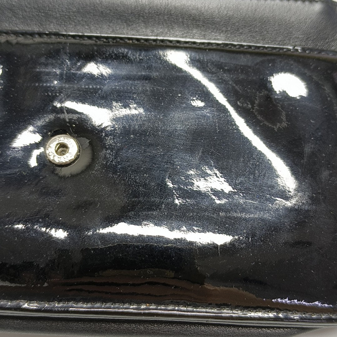 CIRCLED CC WOC Patent Leather Black