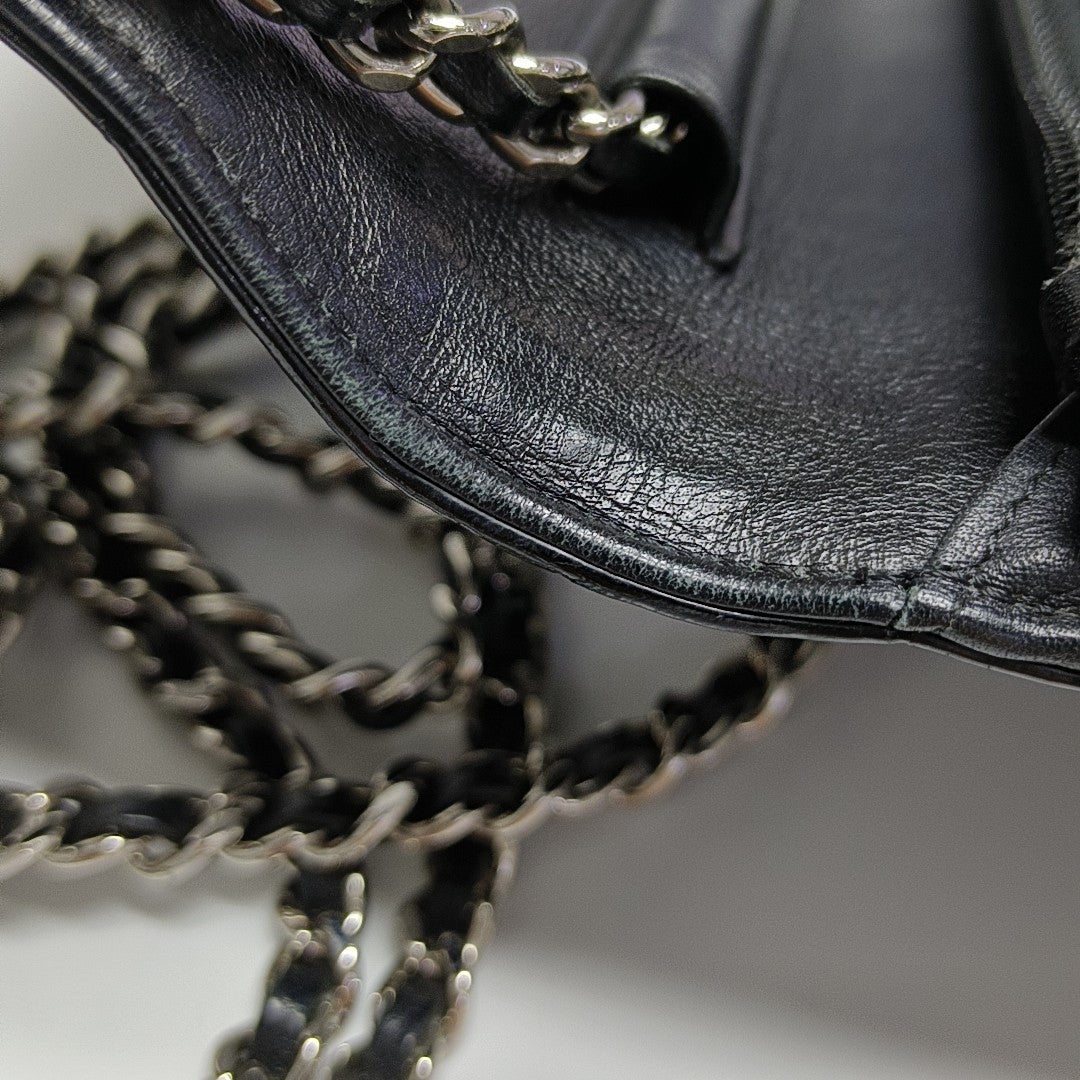 CIRCLED CC WOC Patent Leather Black