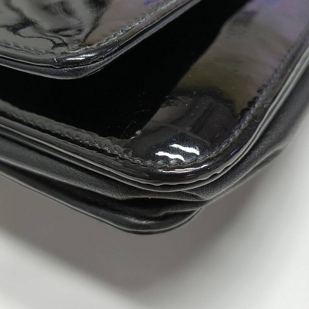 CIRCLED CC WOC Patent Leather Black