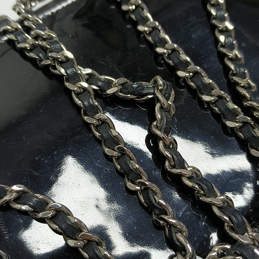 CIRCLED CC WOC Patent Leather Black