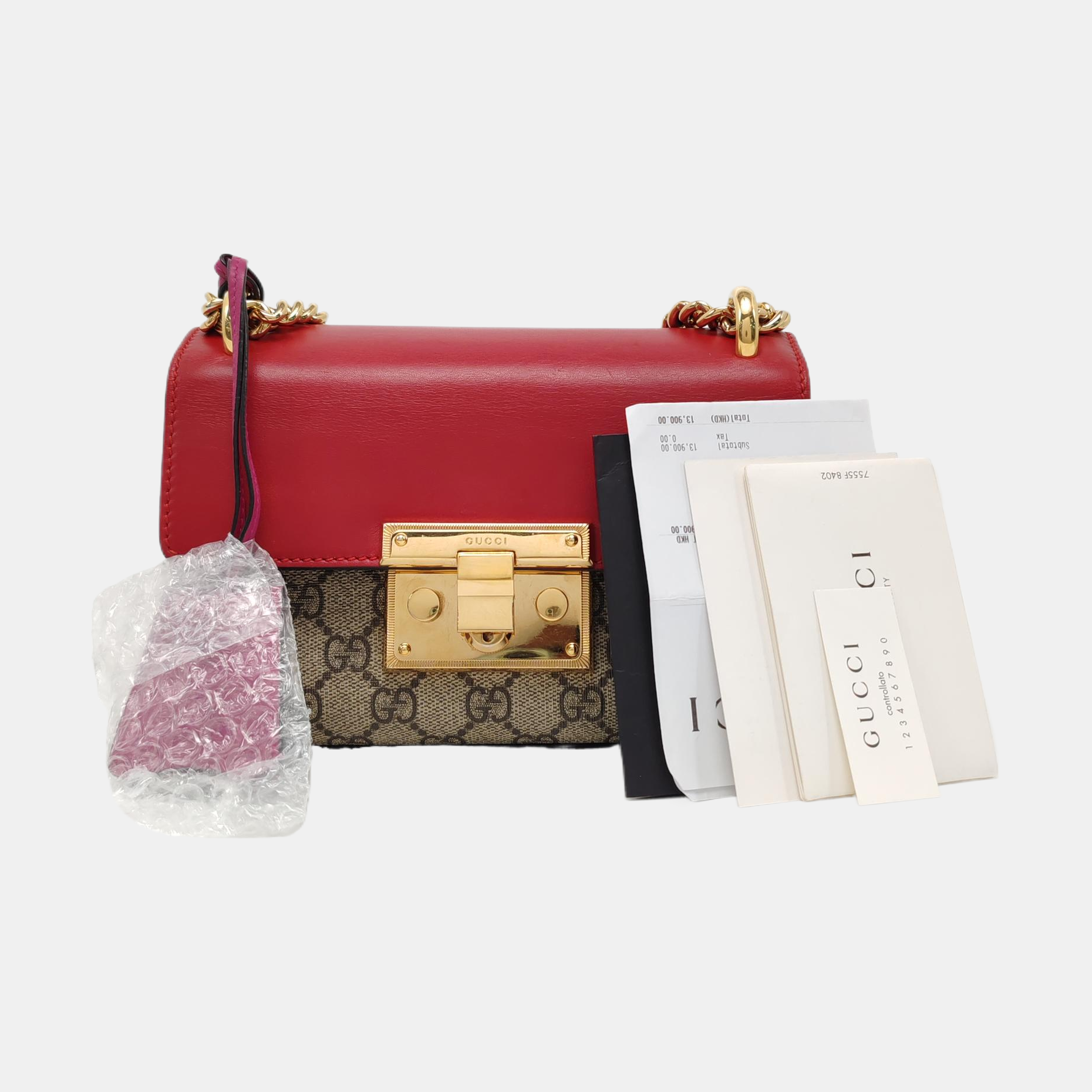 Authenticated pre-owned  Padlock Small Monogram Coated Canvas Multicolor - Shoulder Bag at Looply