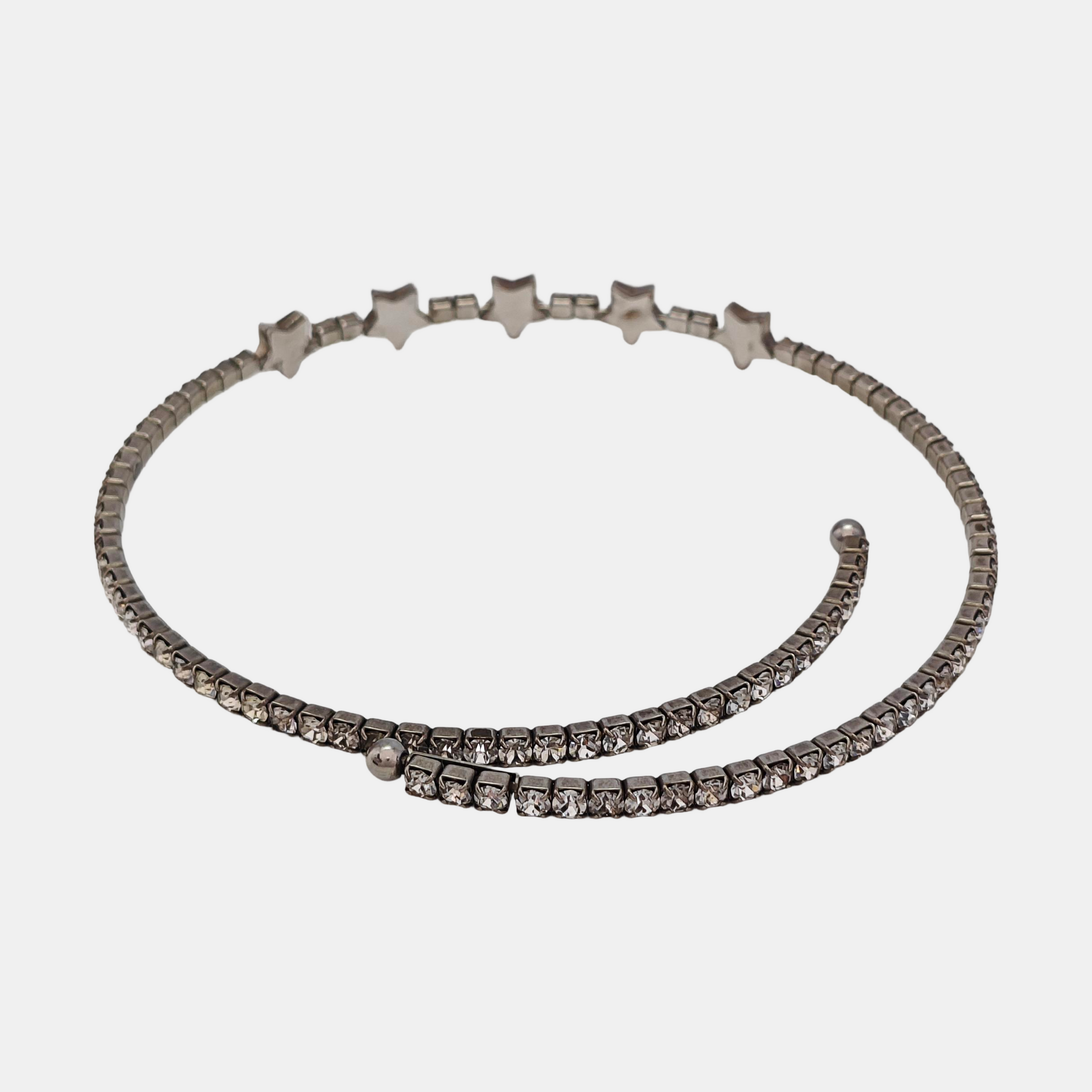Authenticated pre-owned  Lab Grown Diamond Silver-tone Metal Necklace - Necklace at Looply