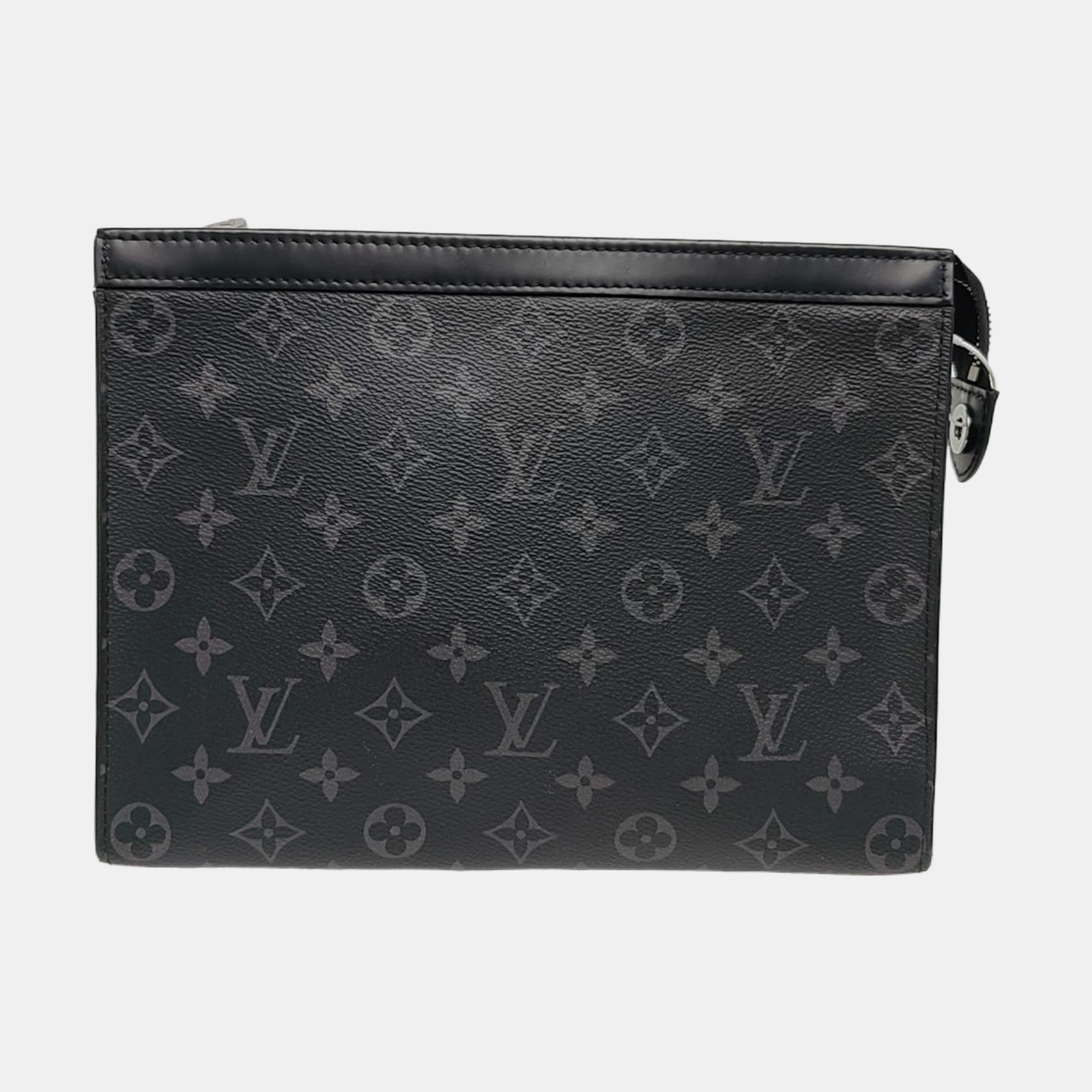 Pochette Voyag MM Monogram Coated Canvas Black