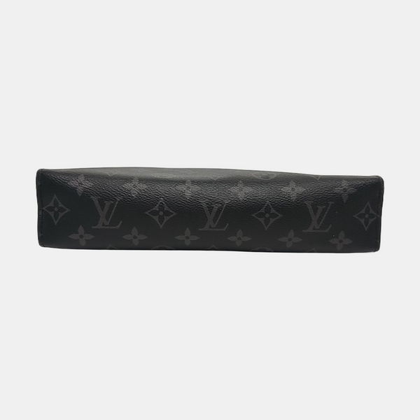 Pochette Voyag MM Monogram Coated Canvas Black