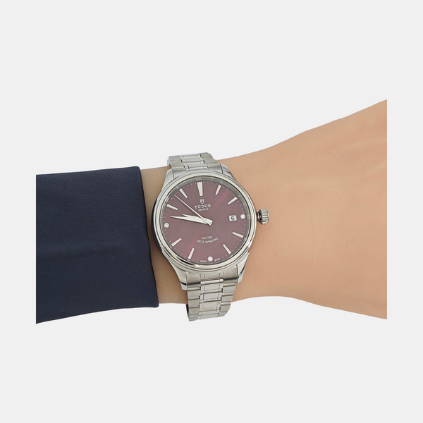 38mm Red Automatic Watch