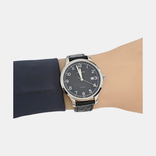 40mm Black Automatic Watch